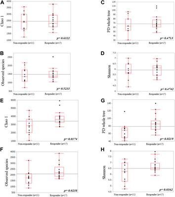 Gut microbiota diversity and specific composition during immunotherapy in responders with non-small cell lung cancer